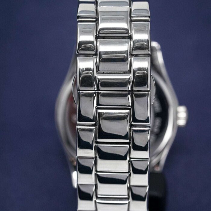 Emporio Armani Men's Valente Black Dial Stainless Steel Watch - AR0680 - Image 4